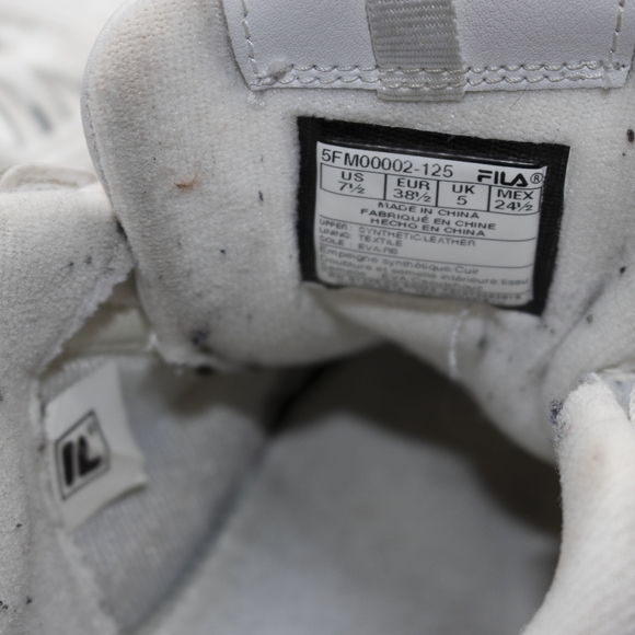 Fila white shoes - Picture 6 of 6